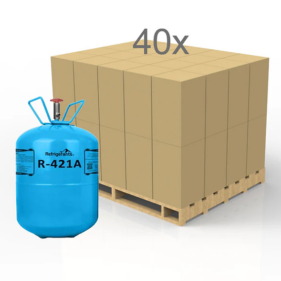 R-421A Refrigerant – 25 lb Sealed High-Performance Cylinder