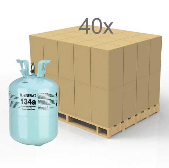 R-134A Refrigerant – 30 lb Sealed High-Performance Cylinder
