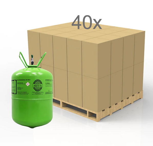 R-407A Refrigerant – 25 lb Sealed High-Performance Cylinder