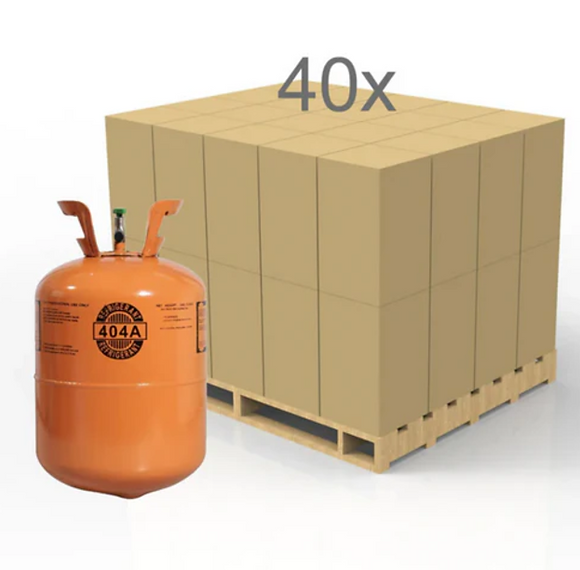 R-404A Refrigerant – 24 lb Sealed High-Performance Cylinder